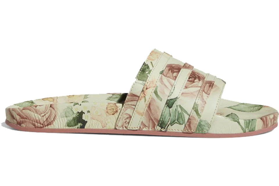 Adidas flower best sale slides