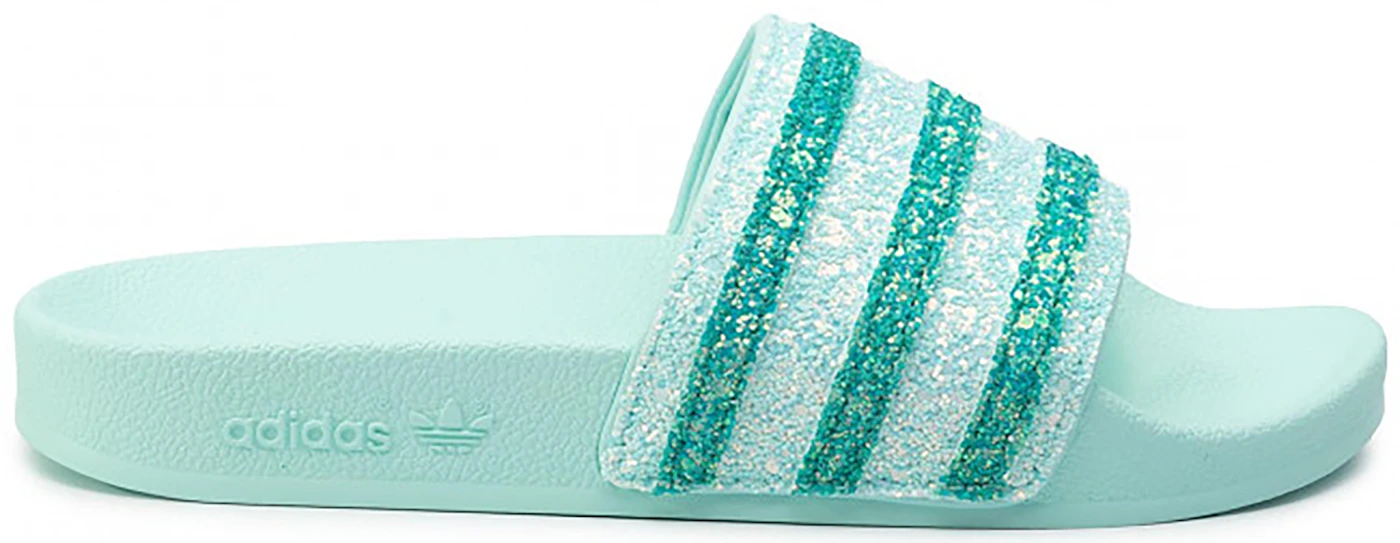 Lam Danser Gezond eten adidas Adilette Glitter Frozen Mint (Women's) - EE4807 - US