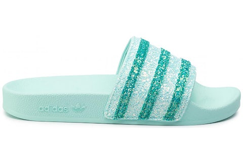 adidas Adilette Glitter Frozen Mint Women s EE4807 MX