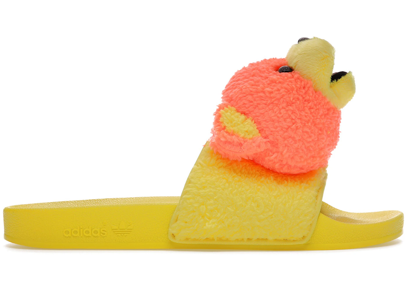 adidas JS Adilette Jeremy Scott Teddy Yellow Men's Q46582 US