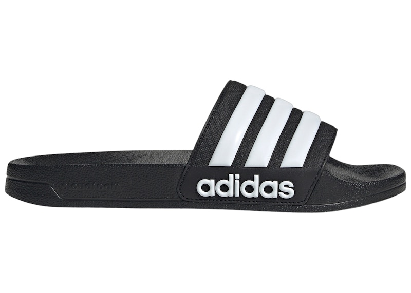 adidas Adilette Shower Slides Core Black Cloud White