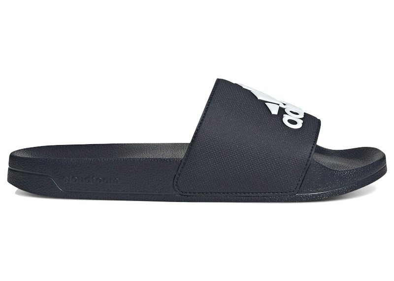 adidas Adilette Shower Slides Legend Ink White
