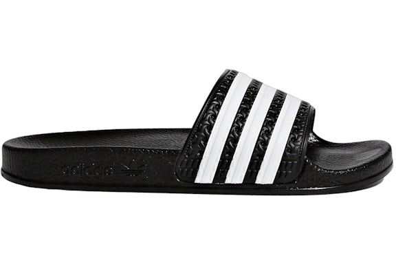 adidas Adilette Slides Core Black Cloud White (GS)