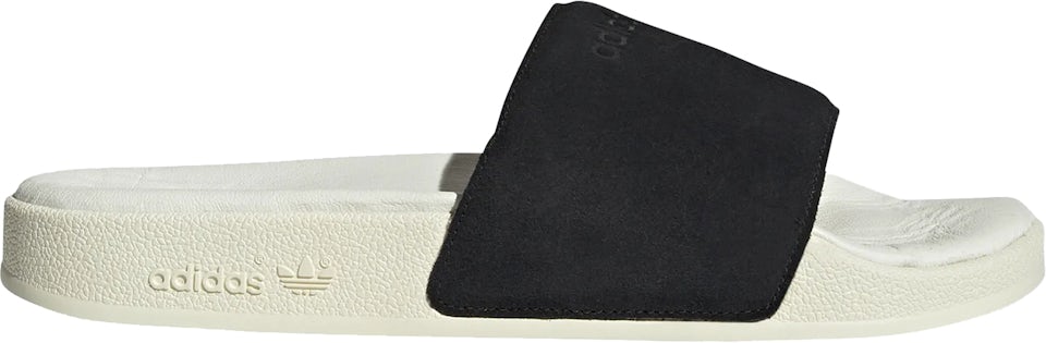 adidas Adilette Slides Core Black Off White Men\'s - FZ6483 - US