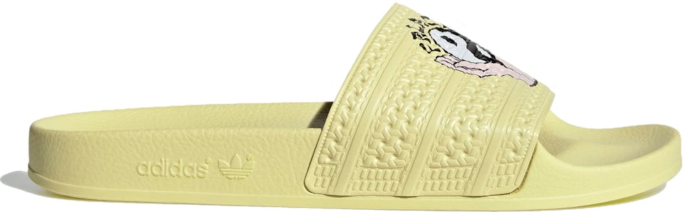 adidas Adilette Slides Palace Palaste Yellow Men's - GZ3230 -