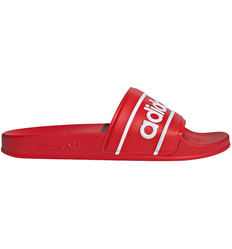 Ciabatte adidas Adilette Rosso Nuvola Bianco Uomo ID5796 IT
