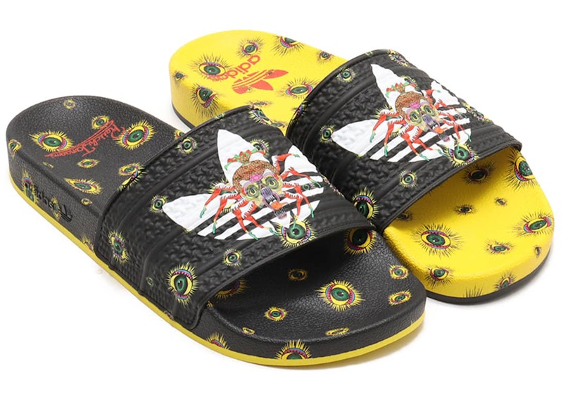 靴 adidas Originals Adilette Tanaami 25.5 Keiichi Tanaami x adidas Adilette Slides | Release Date