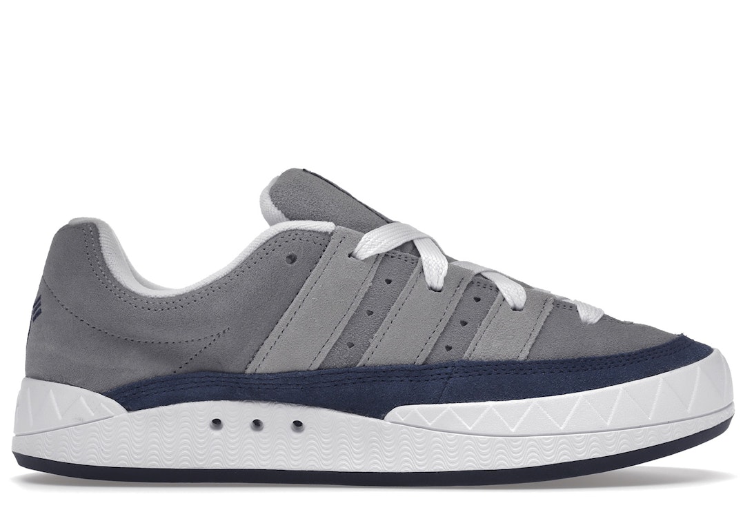 Pre-owned Adidas Originals Adidas Adimatic Human Made Grey In Grey Three/clear Onix/tech Indigo