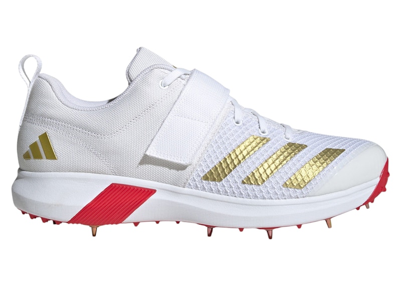 adidas Adipower Vector 20 Cloud White Gold Metallic Pure Ruby