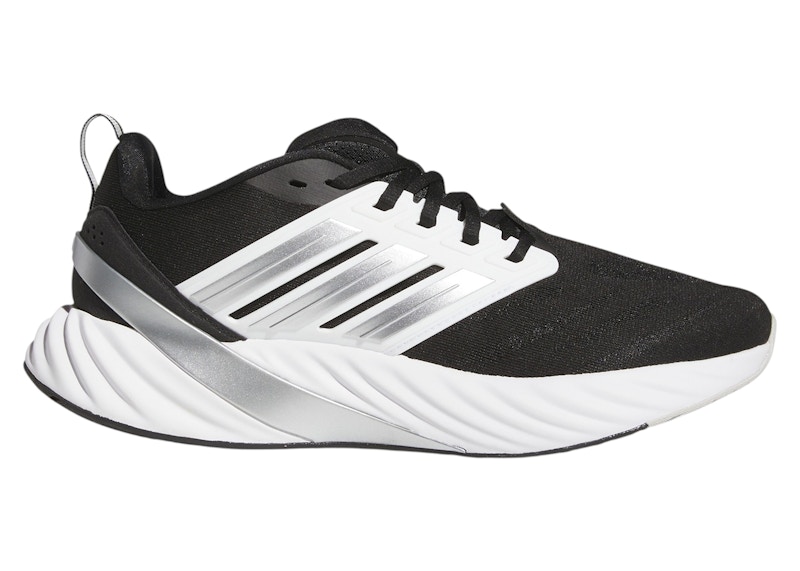 adidas Adipure Glide Black Silver Metallic White - JR4862