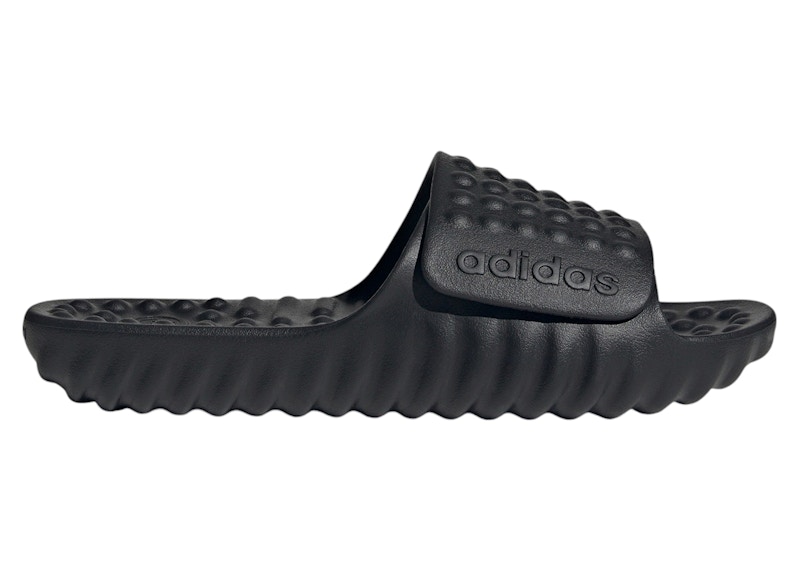 adidas Adissage 360Rec Slide 'Triple Black' | Men's Size 13 - JS3569