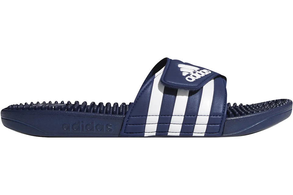 adidas Adissage Slides Dark Blue Men's - F35579 - US