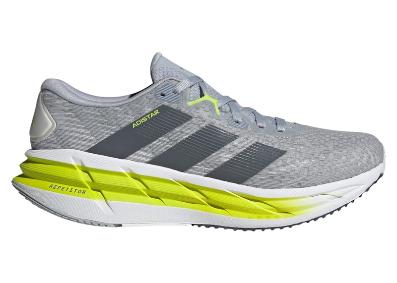 adidas Adistar 4 'Halo Silver Solar Slime' | Grey | Men's Size 11 - JR0314