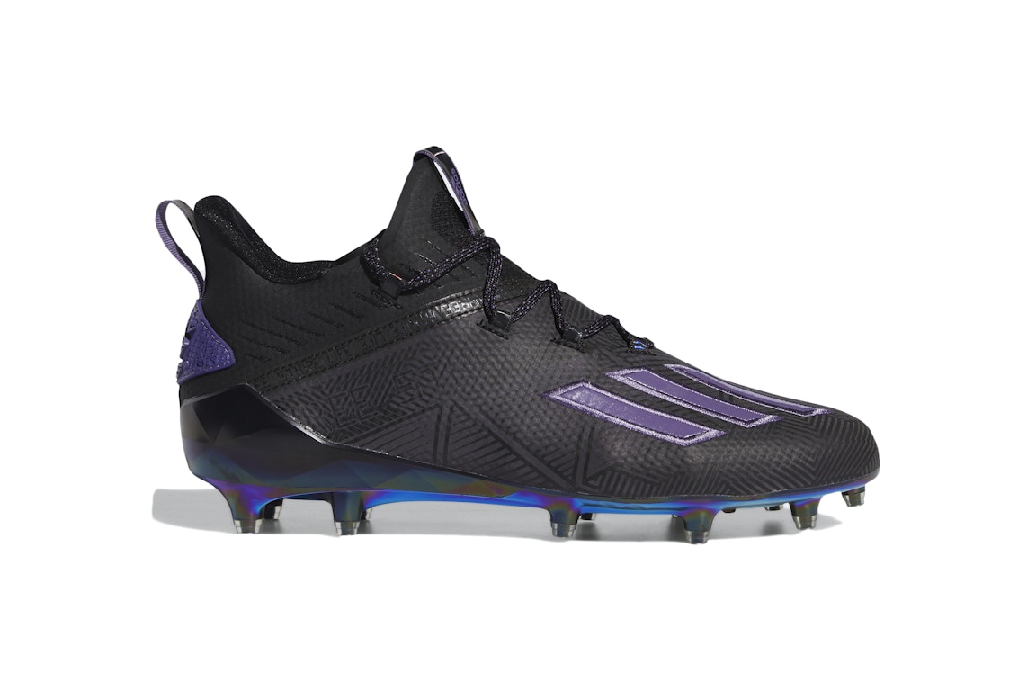 Pre-owned Adidas Originals Adidas Adizeo New Reign Tech Purple In Core Black/tech Purple/core Black