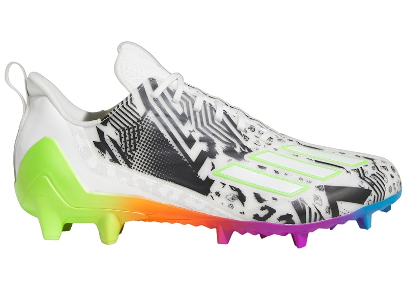 adidas Adizero 12.0 Mismatch Cloud White Team Solar Green