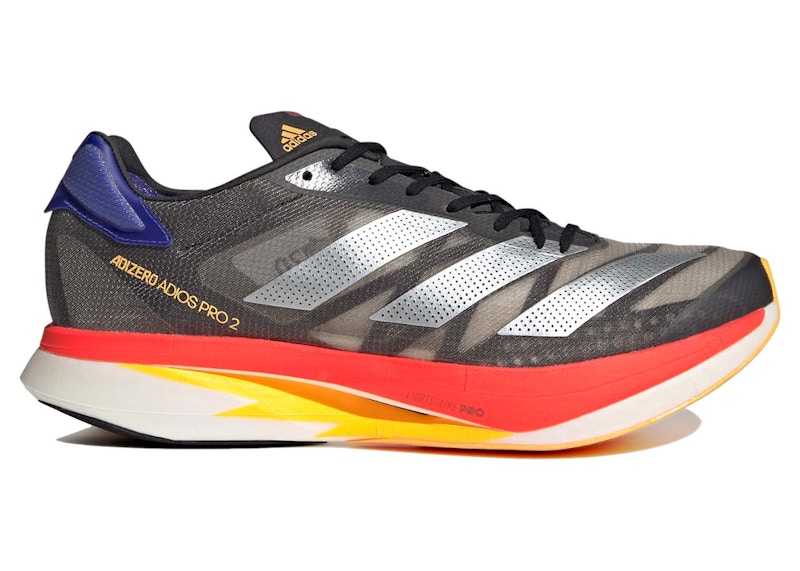 adidas Adizero Adios Pro 2 Black Silver Yellow Purple