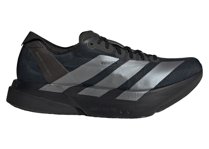adidas Adizero Adios Pro 4 Core Black Iron Metallic Carbon