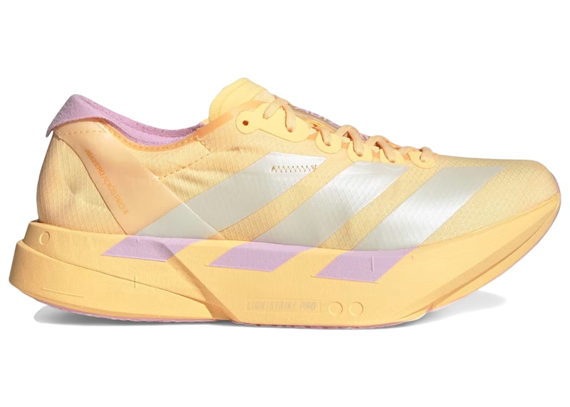 adidas Adizero Adios Pro 4 Ice Tangerine Bliss Lilac (Women's)