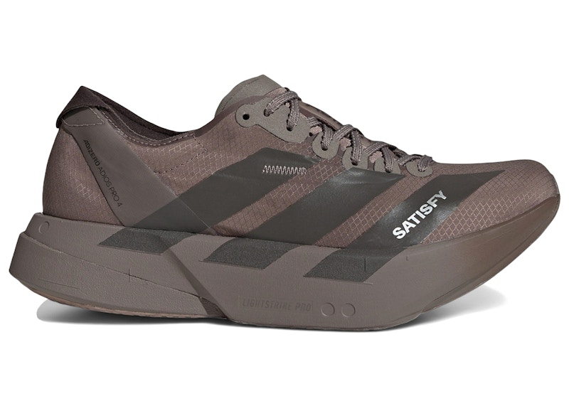 Satisfy x adidas Adizero Adios Pro 4 WMNS Brown Aurora Coffee