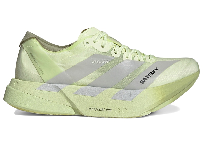 Satisfy x adidas Adizero Adios Pro 4 Tent Green Silver
