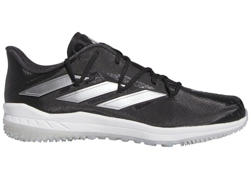 adidas Adizero Afterburner 9 Turf Baseball Core Black Silver