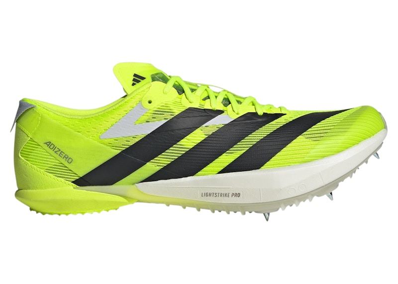 adidas Adizero Ambition Lucid Lemon Black Halo Silver - JQ5929