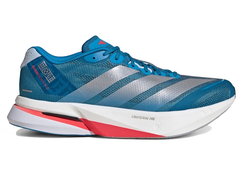 adidas Adizero Boston 13 Ekiden Solar Blue Silver Men's - JR4868 - US