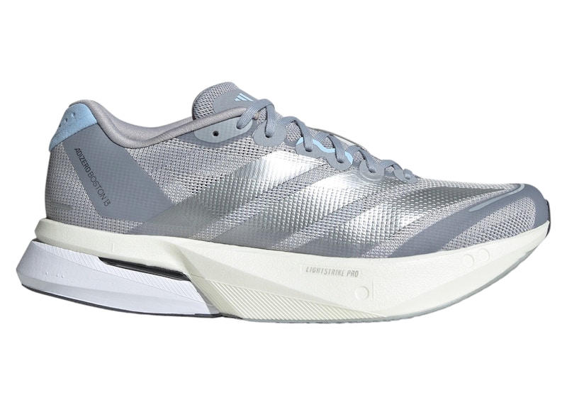adidas Adizero Boston 13 Halo Silver Silver Metallic Glow