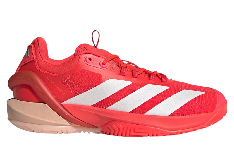 Pre-owned Adidas Originals Adizero Cybersonic 2 (women's) Sneakers In Lucid Red/zero Metalic/powder Coral