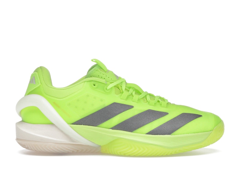 adidas Adizero Cybersonic Clay Lucid Lemon Iron Metallic Off White (Women's)