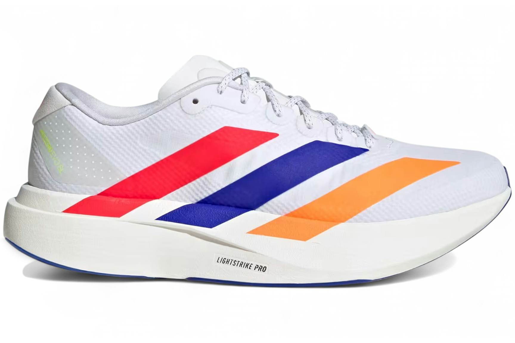 adidas Adizero EVO SL Cloud White Lucid Red Lucid Blue Men's - KI4454 - US
