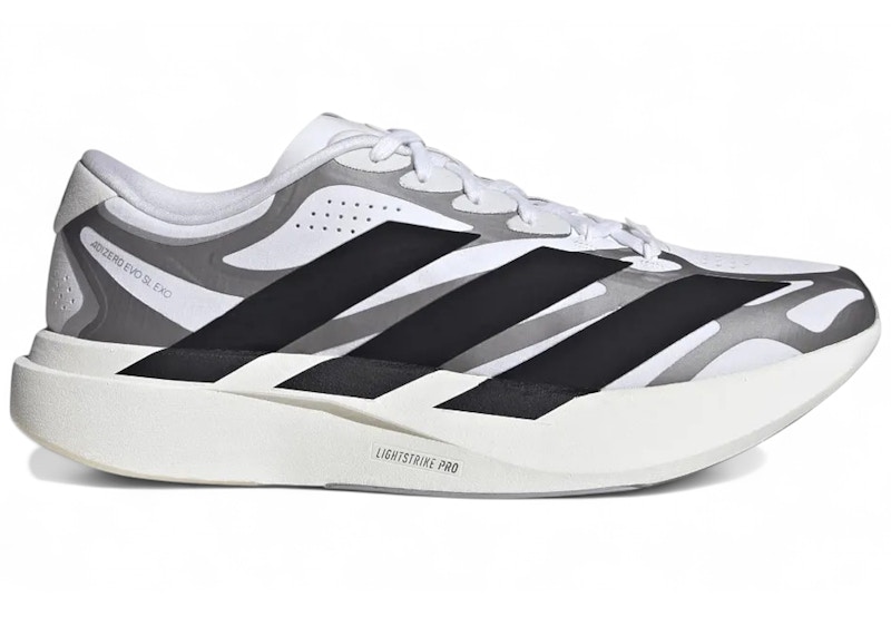 adidas Adizero EVO SL EXO White Black Silver (Women's) - KI4782 - US