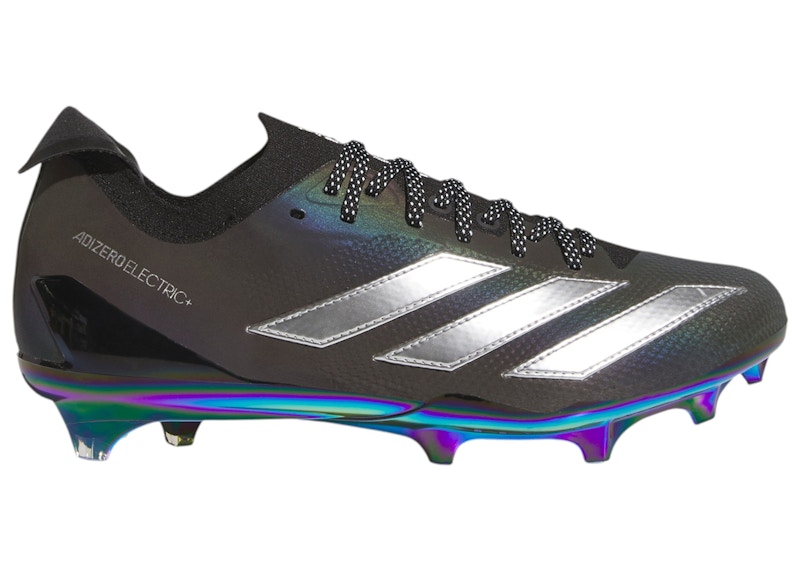 Men's Adidas Adizero Electric+ II Black Sneakers in Core Black/Silver Metallic
