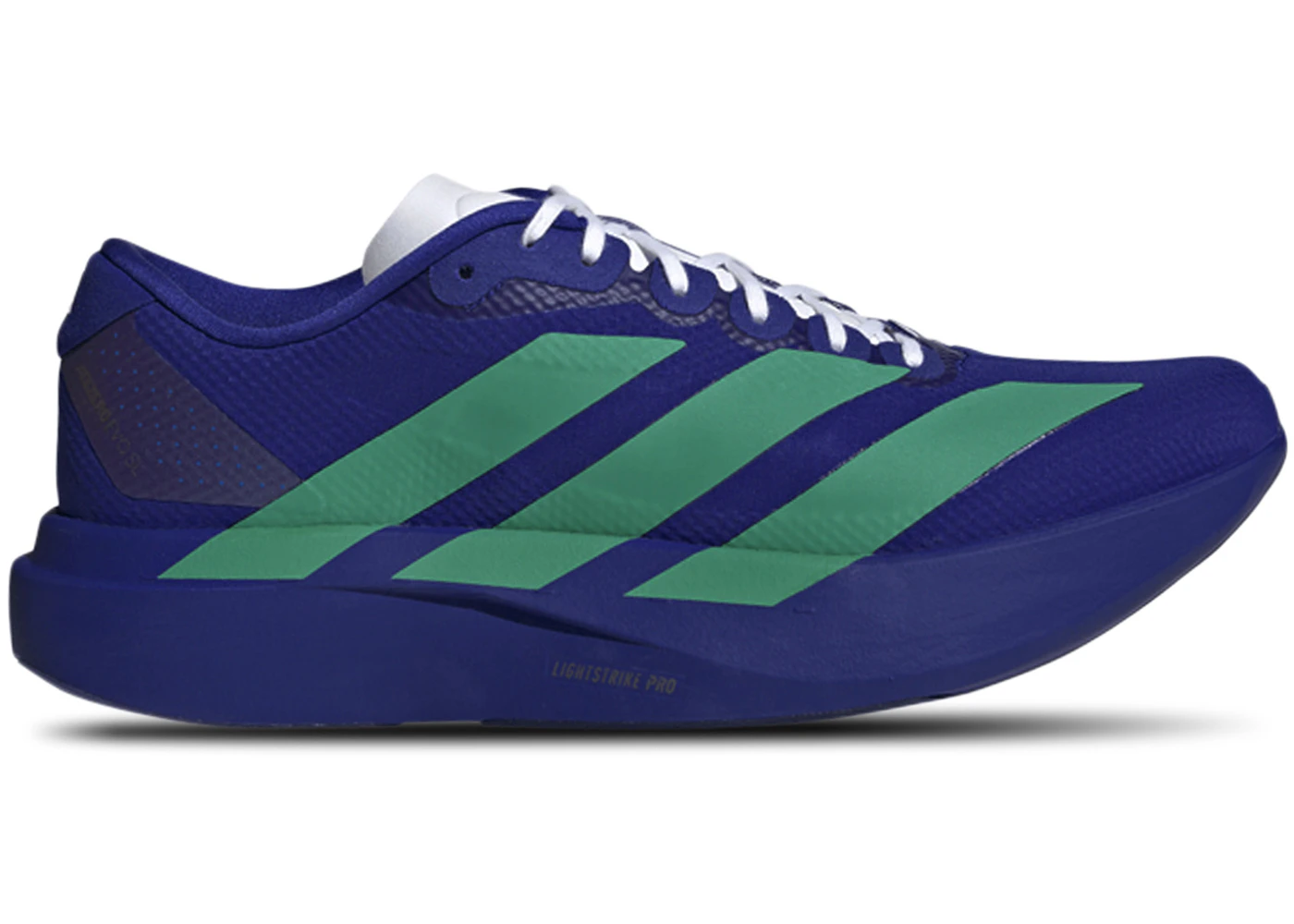 adidas Adizero Evo SL Lucid Blue Court Green Red Men's - JQ4443 - US adidas Adizero Evo SL Lucid Blue Court Green Red Men's - JQ4443 - US