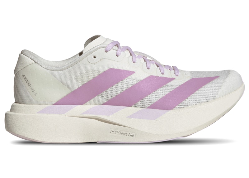 adidas Adizero Evo SL Off White Bliss Lilac (Women's)