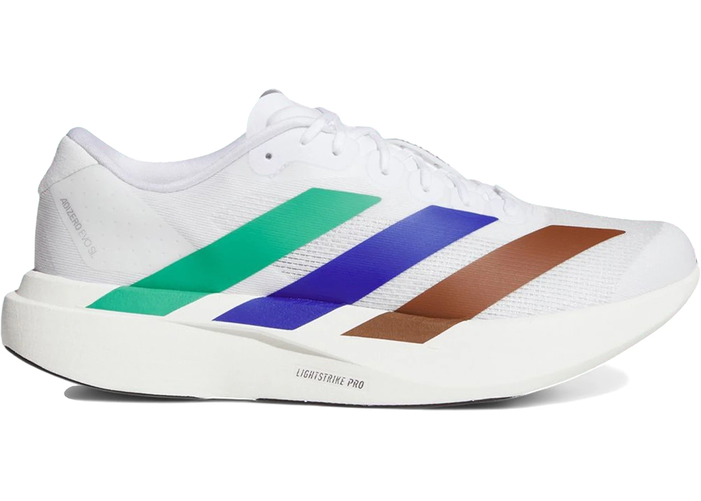 adidas Adizero Evo SL Pharrell Humanrace White Green Blue Men's ...