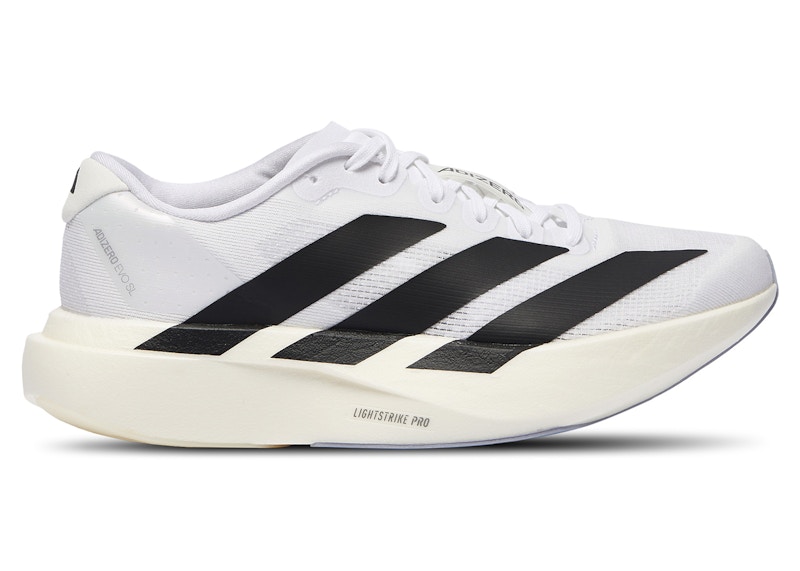 adidas Adizero EVO SL ブラック/ホワイト NEW adidas Adizero Evo SL White Black | Men Sizes 8 - 14