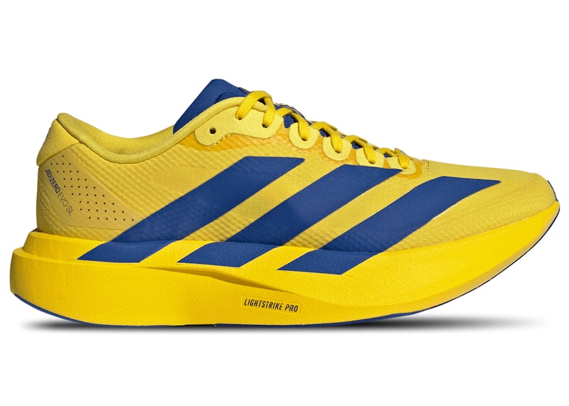 adidas Adizero Evo SL Yellow Royal Blue (Women's)