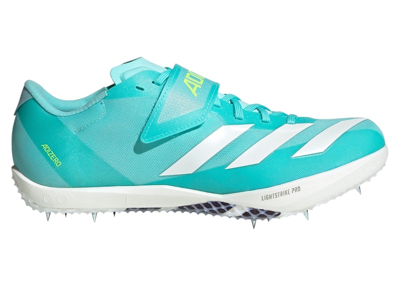 エッジ adidas Adizero HJ Track And Field Flash Aqua Zero Metalic