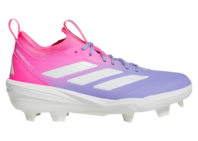 Pre-owned Adidas Originals Men's Adidas Adizero Impact Tpu Candy Sneakers In Lucid Pink/cloud White/light Purple