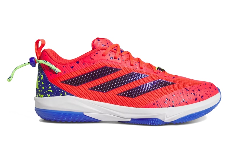 Adidas Adizero Impact Turf 2.0 'Lucid Red Blue Lemon' | Men's Size 10 - JS2987