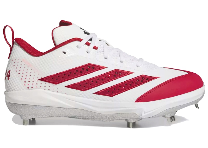 adidas Adizero Instinct .0 Pitching Toe Nijaree Canady Cloud White Team Power Red 2 Core Black (Women's)