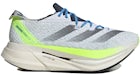 adidas Adizero Prime X 2.0 Encordado Cloud Blanco Wonder Plateado Lime