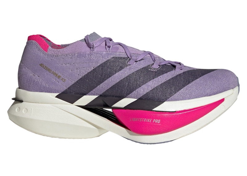 adidas Adizero Prime X3 Strung Powder Plum Shock Pink Men's