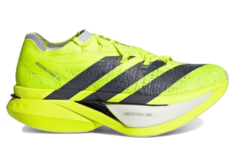 adidas Adizero Prime X3 Strung Solar Yellow Men's - JP9193 - US