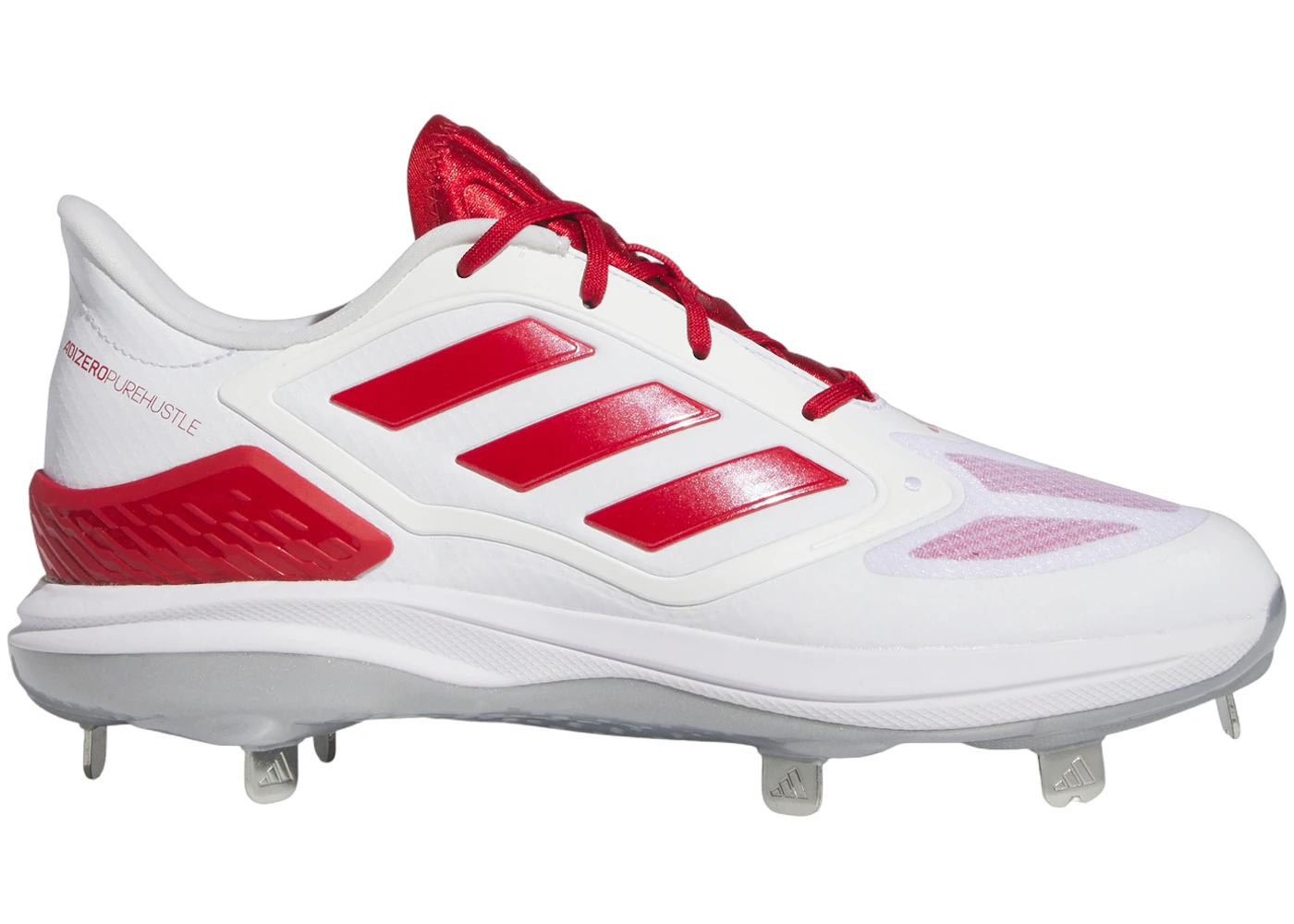adidas Adizero Purehustle 3 Elite Cloud White Team Power Red Silver ...