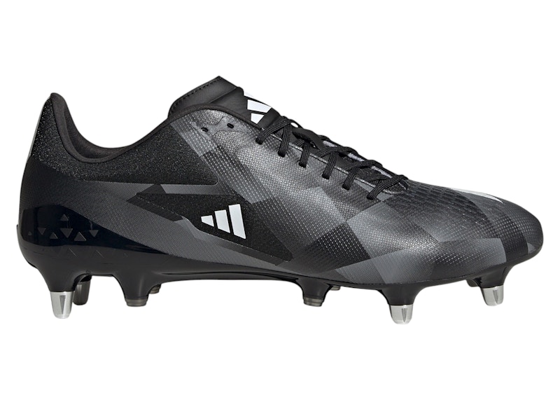 adidas Adizero RS15 Pro SG Rugby Core Black Grey Three Men's
