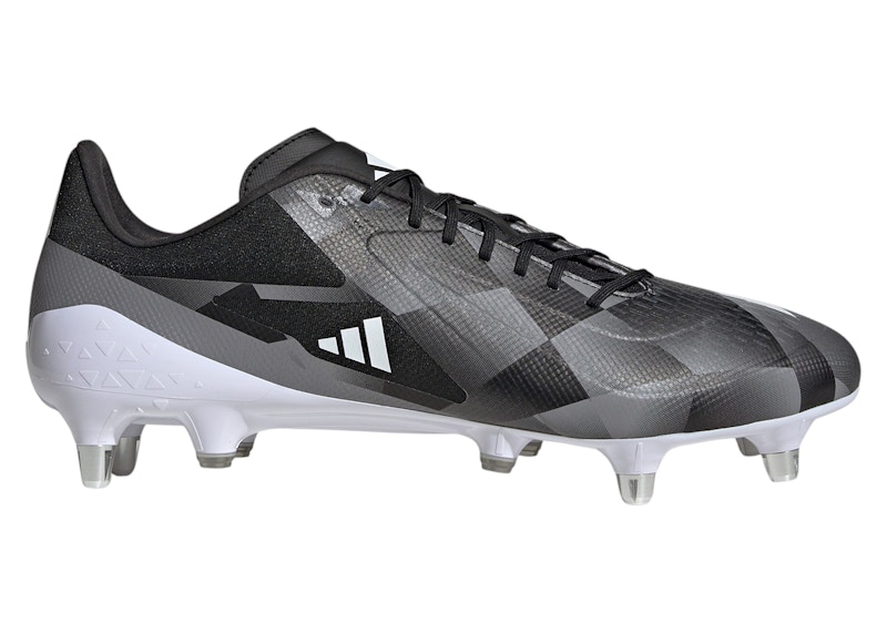 adidas Adizero RS15 Ultimate SG Rugby Core Black White Grey