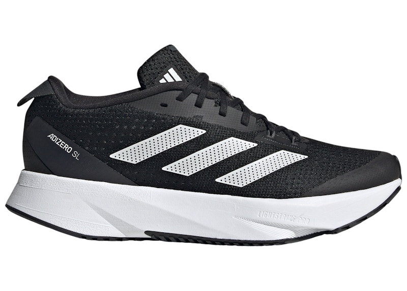 Pre-owned Adidas Originals Adizero Sl (women's) Sneakers In Core Black/cloud White/carbon In Multi