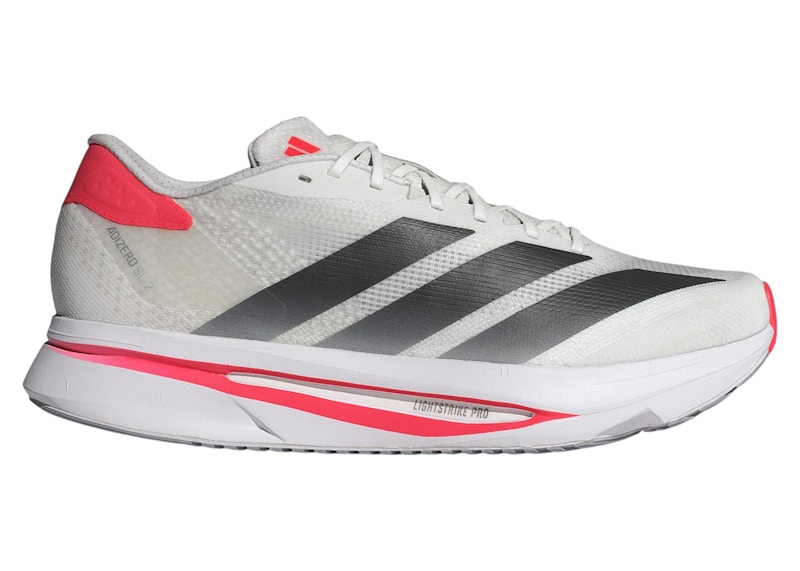 [新品未使用]adidas ADIZERO SL2 adidas Adizero SL2 Cloud White Core Black Lucid Red Men's